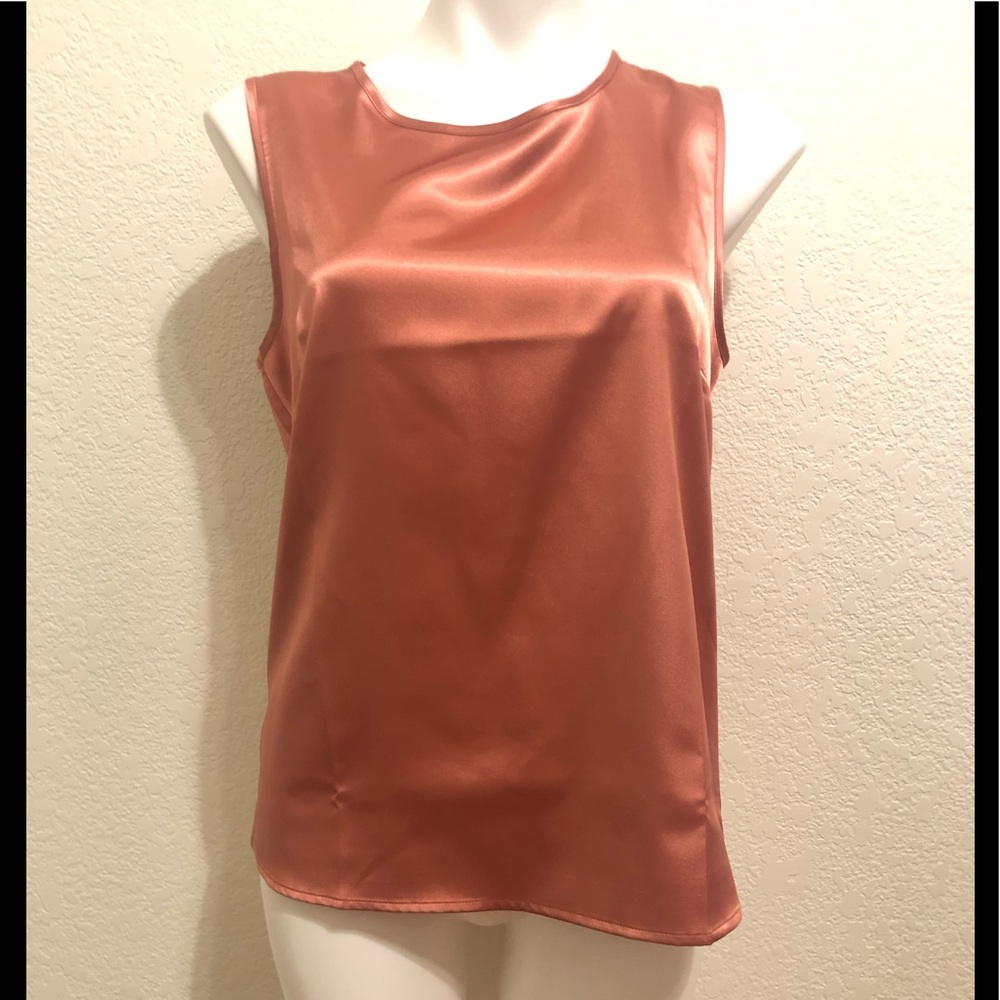 NWT Anne Klein Tank Rose Gold Large